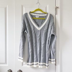 Cable-knit Sweater